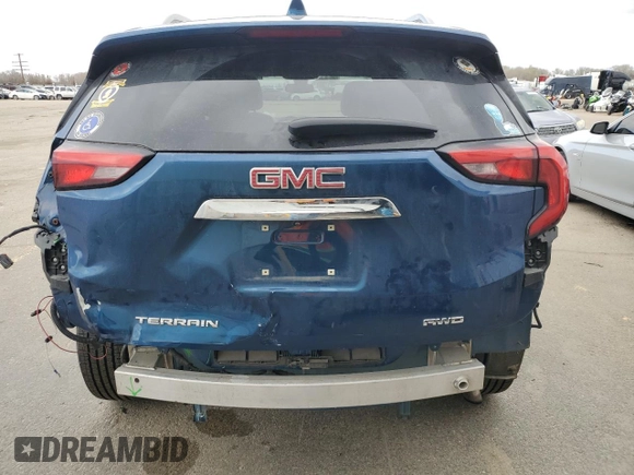 2020 GMC Terrain SLT z VIN 3GKALVEV9LL241516, wystawiony jako Copart lot #49876855 z przebiegiem 94 493 mil mil oraz Szkoda całkowita • Salvage title. Historia ofert i sprzedaży dostępna na DreamBid. Obrazek 6.