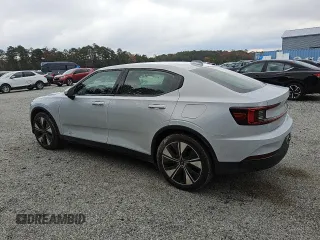 2023 Polestar 2 with VIN YSMED3KA2PL127248, listed as a Copart auction lot 83872874 with 56,807 mi miles and Clean Title. Bid and sale history available at carsss.com. Image 2.