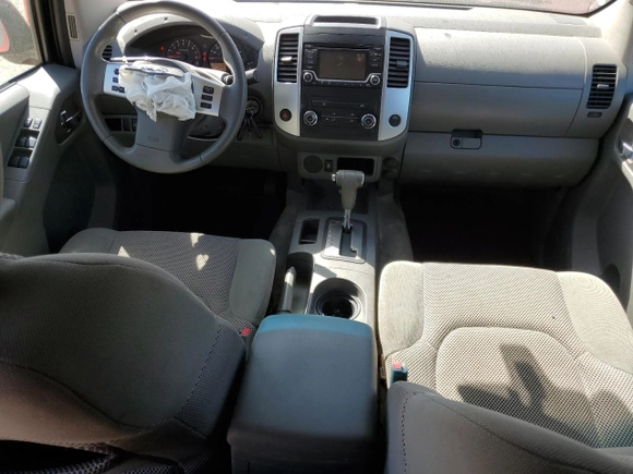 2015 Nissan Frontier SV with VIN 1N6AD0ER0FN768585, listed as a Copart auction lot 50084655 with 0 mi miles and Salvage Title. Bid and sale history available at carsss.com. Image 8.