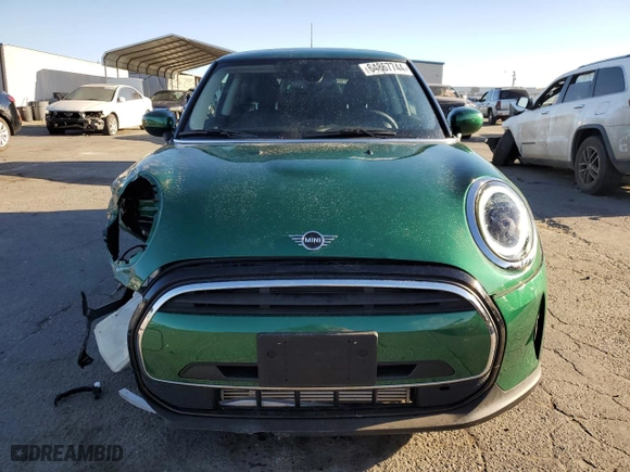 2024 MINI Hardtop 2 Door Cooper with VIN WMW33DH08R2U93036, listed as a Copart auction lot 64867744 with 2,405 mi miles and Salvage Title. Bid and sale history available at carsss.com. Image 5.