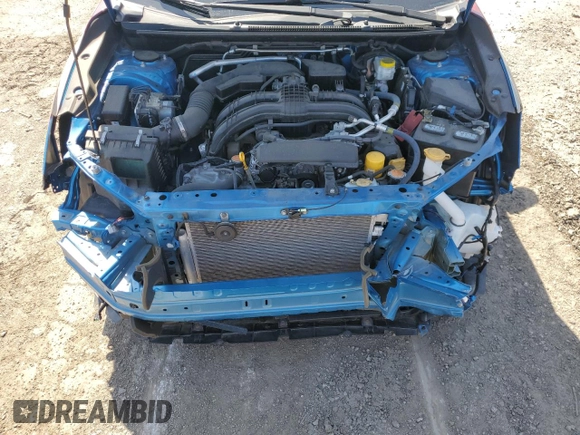 2023 Subaru Impreza Premium with VIN 4S3GKAV61P3600871, listed as a Copart auction lot 54478595 with 27,697 mi miles and Salvage title. Bid and sale history available at DreamBid. Image 11.