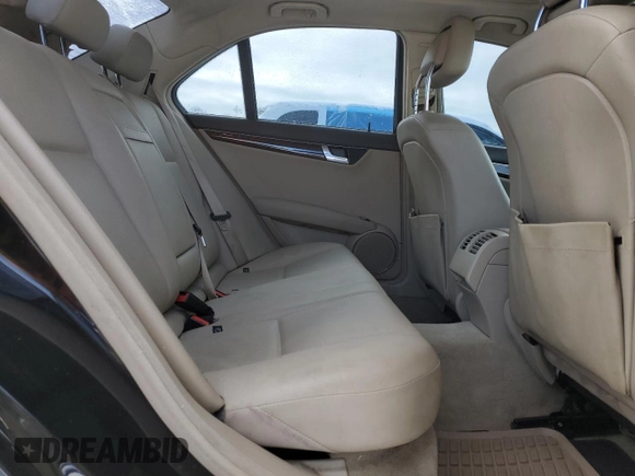 2011 Mercedes-Benz C 350 Sport with VIN WDDGF5GB2BF644025, listed as a Copart auction lot 44640135 with 239,463 mi miles and Clean title. Bid and sale history available at DreamBid. Image 10.