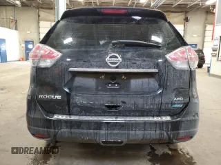 2014 Nissan Rogue S with VIN 5N1AT2MV5EC856022, listed as a Copart auction lot 44601055 with 95,637 mi miles and Salvage Title. Bid and sale history available at carsss.com. Image 6.