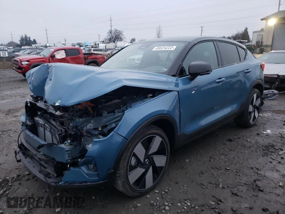 2022 Volvo C40 Ultimate с VIN YV4ED3GB6N2002492, выставлен на аукционе Copart как лот 69524222 с пробегом 3 620 миль миль и . История ставок и продаж доступна на DreamBid. Изображение 1.