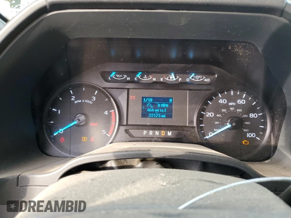 2021 Ford F-350 XL with VIN 1FT8W3DT3MEC08695, listed as a Copart auction lot 43488083 with 22,123 mi miles and Salvage title. Bid and sale history available at DreamBid. Image 9.