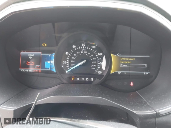 2015 Ford Edge Titanium with VIN 2FMPK4K81FBB77114, listed as a IAAI auction lot 41889975 with 106,282 mi miles. Bid and sale history available at carsss.com. Image 7.