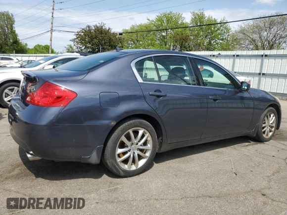 2009 Infiniti G37 x with VIN JNKCV61FX9M363642, listed as a Copart auction lot 55390905 with Not Provided miles and Clean Title. Bid and sale history available at carsss.com. Image 3.