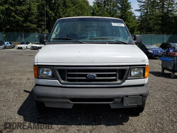 2004 Ford Econoline Cargo with VIN 1FTSE34LX4HB53489, listed as a Copart auction lot 57730845 with 207,547 mi miles and Clean title. Bid and sale history available at DreamBid. Image 5.
