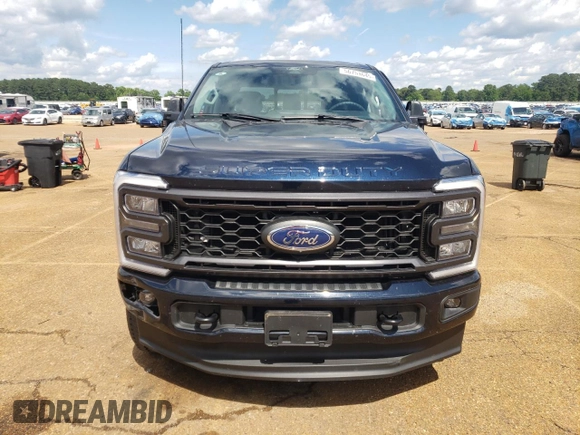 2024 Ford F-350 XL with VIN 1FT8W3BT2REC89943, listed as a Copart auction lot 56751645 with 1,758 mi miles and Salvage title. Bid and sale history available at DreamBid. Image 5.