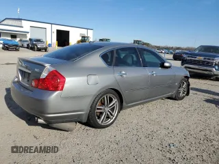 2006 Infiniti M45 Sport with VIN JNKBY01E26M205797, listed as a Copart auction lot 87472444 with 287,966 mi miles and Salvage Title. Bid and sale history available at carsss.com. Image 3.
