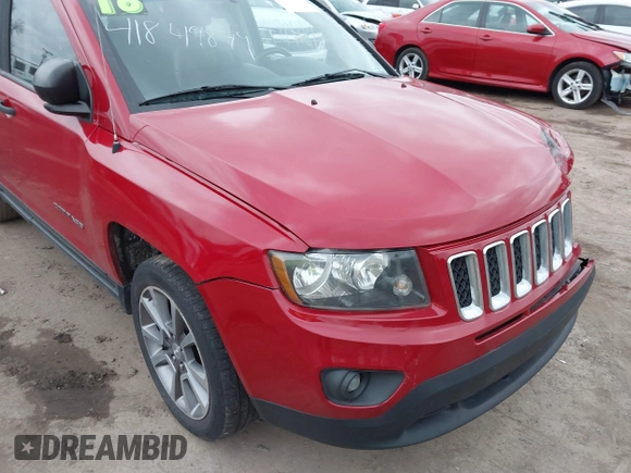 2016 Jeep Compass Sport z VIN 1C4NJCBA8GD731773, wystawiony jako IAAI lot #41849879 z przebiegiem 122 152 mil mil oraz . Historia ofert i sprzedaży dostępna na DreamBid. Obrazek 6.