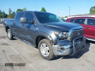 2010 Toyota Tundra with VIN 5TFEY5F11AX097360, listed as a IAAI auction lot 41990256 with 350,830 mi miles and . Bid and sale history available at DreamBid. Image 1.