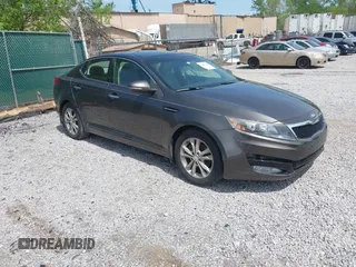 2013 Kia Optima EX with VIN 5XXGN4A71DG100387, listed as a IAAI auction lot 42092961 with 173,341 mi miles and . Bid and sale history available at DreamBid. Image 1.