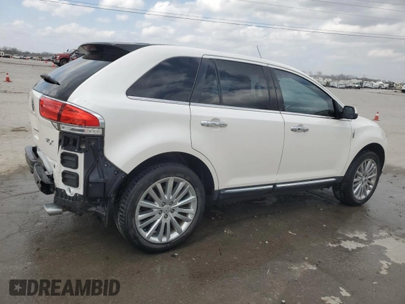 2011 Lincoln MKX with VIN 2LMDJ6JK5BBJ20928, listed as a Copart auction lot 48939245 with 159,518 mi miles and Salvage Title. Bid and sale history available at carsss.com. Image 3.