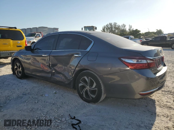 2017 Honda Accord LX with VIN 1HGCR2F30HA112692, listed as a Copart auction lot 52982765 with 87,501 mi miles and Salvage Title. Bid and sale history available at carsss.com. Image 2.