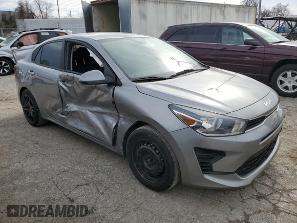 2023 Kia Rio S with VIN 3KPA24AD3PE517933, listed as a Copart auction lot 41072394 with 26,058 mi miles and Salvage Title. Bid and sale history available at DreamBid. Image 4.