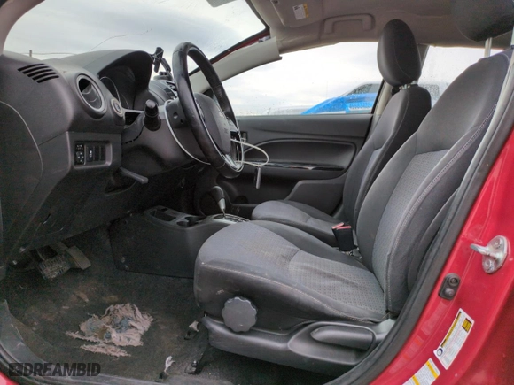 2017 Mitsubishi Mirage SE with VIN ML32A4HJ8HH002234, listed as a Copart auction lot 49876515 with 84,421 mi miles and Salvage Title. Bid and sale history available at carsss.com. Image 7.