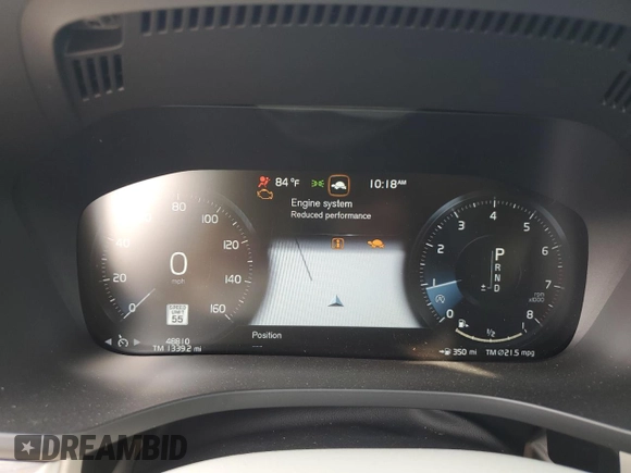 2018 Volvo XC60 Momentum with VIN YV4102RK7J1029914, listed as a Copart auction lot 59090615 with 48,810 mi miles and Clean title. Bid and sale history available at DreamBid. Image 9.