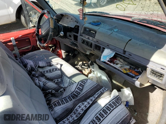 1994 Ford F-150 with VIN 2FTDF15Y5RCA59958, listed as a Copart auction lot 44723265 with 0 mi miles and Salvage Title. Bid and sale history available at carsss.com. Image 8.