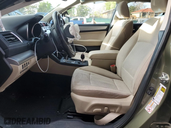 2015 Subaru Outback Premium with VIN 4S4BSBHC0F3311735, listed as a Copart auction lot 57499575 with 133,256 mi miles and Salvage title. Bid and sale history available at DreamBid. Image 7.