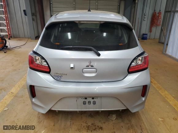 2022 Mitsubishi Mirage ES with VIN ML32AUHJ8NH004237, listed as a Copart auction lot 44145935 with 306,529 mi miles and Salvage Title. Bid and sale history available at carsss.com. Image 6.