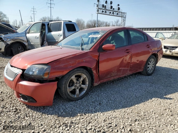 2011 Mitsubishi Galant FE with VIN 4A32B2FF1BE028614, listed as a Copart auction lot 48689445 with 239081 miles and Salvage Title. Bid and sale history available at carsss.com. Image 1.