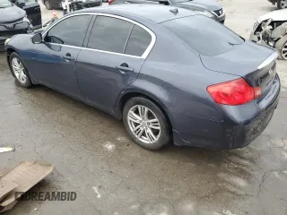 2011 Infiniti G25 x with VIN JN1DV6AR3BM651205, listed as a Copart auction lot 81401994 with 156,933 mi miles and Salvage Title. Bid and sale history available at DreamBid. Image 2.