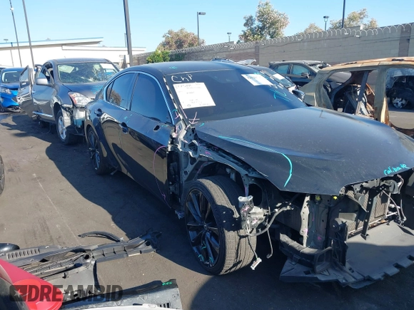 2021 Lexus IS 350 F Sport with VIN JTHGZ1B20M5037646, listed as a IAAI auction lot 42520797 with 76,935 mi miles and . Bid and sale history available at DreamBid. Image 14.