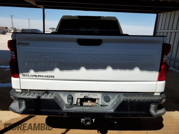 2022 Chevrolet Silverado 1500 Work Truck with VIN 1GCRDAED4NZ506298, listed as a Copart auction lot 45019425 with 94,393 mi miles and Clean Title. Bid and sale history available at DreamBid. Image 6.