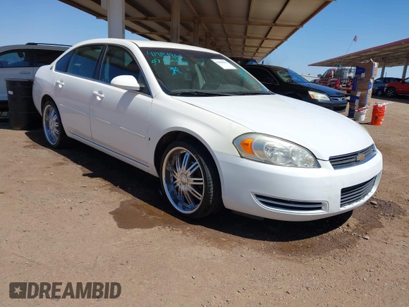 2007 Chevrolet Impala LS with VIN 2G1WB55K579355489, listed as a IAAI auction lot 41981961 with 191,192 mi miles and . Bid and sale history available at DreamBid. Image 1.