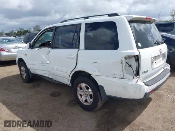 2008 Honda Pilot VP with VIN 5FNYF28258B012015, listed as a IAAI auction lot 41938695 with 181,967 mi miles and . Bid and sale history available at DreamBid. Image 3.
