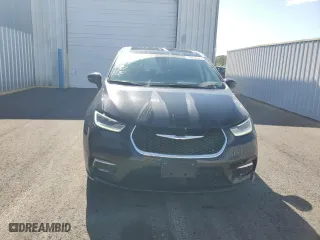 2023 Chrysler Pacifica Hybrid Touring L with VIN 2C4RC1L7XPR592181, listed as a Copart auction lot 52144505 with 45,770 mi miles and Salvage Title. Bid and sale history available at carsss.com. Image 5.
