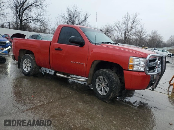 2011 Chevrolet Silverado 1500 Work Truck with VIN 1GCNKPEA9BZ460850, listed as a Copart auction lot 47121235 with 224,539 mi miles and Salvage Title. Bid and sale history available at DreamBid. Image 4.
