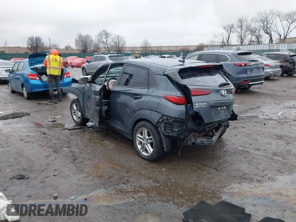 2018 Hyundai Kona SE with VIN KM8K12AA3JU069358, listed as a IAAI auction lot 41572604 with 119,437 mi miles and . Bid and sale history available at DreamBid. Image 3.