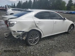 2011 Lexus IS 250 with VIN JTHCF5C27B5051554, listed as a Copart auction lot 56521425 with 133,661 mi miles and Salvage title. Bid and sale history available at DreamBid. Image 3.