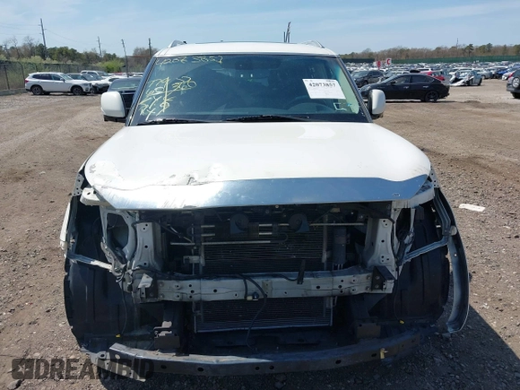 2013 Infiniti QX56 with VIN JN8AZ2NE5D9042826, listed as a IAAI auction lot 42073857 with 77,960 mi miles and . Bid and sale history available at DreamBid. Image 12.