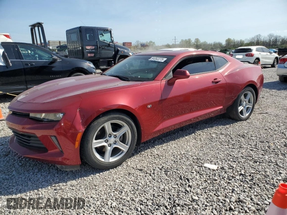 2018 Chevrolet Camaro 1LT with VIN 1G1FB1RS4J0109845, listed as a Copart auction lot 54062275 with 32,693 mi miles and Salvage Title. Bid and sale history available at carsss.com. Image 1.