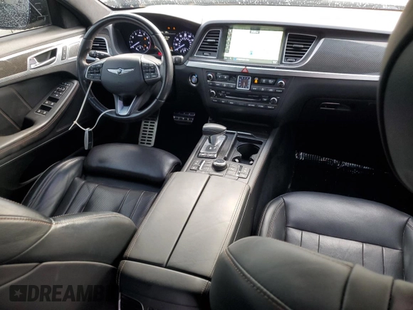 2019 Genesis G80 Sport with VIN KMTFN4JB3KU320137, listed as a Copart auction lot 79307364 with 60,010 mi miles and Non Repairable. Bid and sale history available at DreamBid. Image 8.