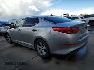 2015 Kia Optima LX with VIN KNAGM4A77F5536703, listed as a Copart auction lot 49136915 with 145,145 mi miles and Salvage Title. Bid and sale history available at carsss.com. Image 2.