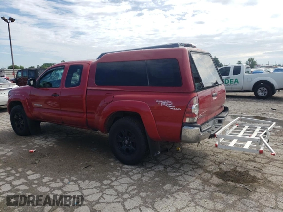 2009 Toyota Tacoma with VIN 5TEUU42N79Z650821, listed as a Copart auction lot 62543715 with 213,267 mi miles and Salvage title. Bid and sale history available at DreamBid. Image 2.