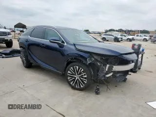 2024 Lexus RX 350 z VIN 2T2BAMBA2RC034927, wystawiony jako Copart lot #59352155 z przebiegiem 27 094 mil mil oraz Szkoda całkowita • Salvage title. Historia ofert i sprzedaży dostępna na DreamBid. Obrazek 4.