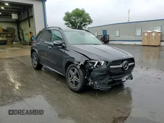 2021 Mercedes-Benz GLE 350 with VIN 4JGFB4KB6MA535372, listed as a Copart auction lot 64270015 with 63,648 mi miles and Salvage title. Bid and sale history available at DreamBid. Image 14.
