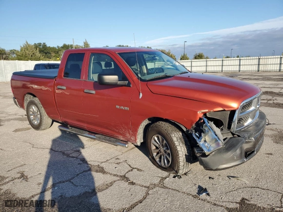 2009 Dodge Ram 1500 ST with VIN 1D3HB18K39S776396, listed as a Copart auction lot 84109224 with 118,064 mi miles and Salvage Title. Bid and sale history available at carsss.com. Image 4.