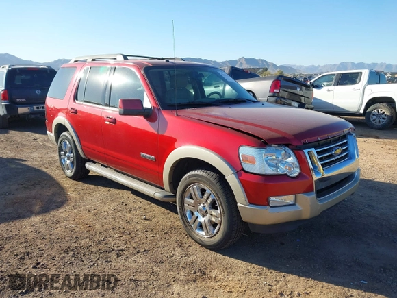 2008 Ford Explorer Eddie Bauer with VIN 1FMEU64E18UA03959, listed as a IAAI auction lot 41644178 with 97,717 mi miles. Bid and sale history available at carsss.com. Image 1.