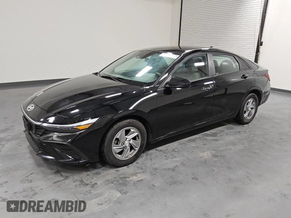 2024 Hyundai Elantra SE with VIN KMHLL4DGXRU662897, listed as a Copart auction lot 51035535 with 49,324 mi miles and Clean Title. Bid and sale history available at DreamBid. Image 1.