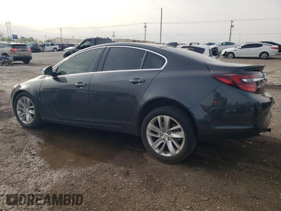 2017 Buick Regal Premium II with VIN 2G4GR5GX0H9130698, listed as a Copart auction lot 50827435 with 38,375 mi miles and Salvage Title. Bid and sale history available at carsss.com. Image 2.