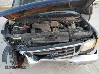 2007 Ford Econoline Passenger XL with VIN 1FBNE31L67DB23312, listed as a Copart auction lot 48683305 with 189,129 mi miles and Salvage Title. Bid and sale history available at carsss.com. Image 13.