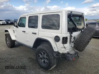 2020 Jeep Wrangler Unlimited Rubicon z VIN 1C4HJXFG3LW212194, wystawiony jako Copart lot #51184325 z przebiegiem 46 116 mil mil oraz Szkoda całkowita • Salvage title. Historia ofert i sprzedaży dostępna na DreamBid. Obrazek 2.