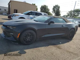 2018 Chevrolet Camaro 2SS z VIN 1G1FH3D7XJ0170422, wystawiony jako Copart lot #59110915 z przebiegiem 24 906 mil mil oraz Szkoda całkowita • Salvage title. Historia ofert i sprzedaży dostępna na DreamBid. Obrazek 1.