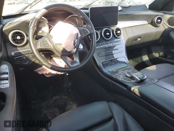 2018 Mercedes-Benz C 300 with VIN 55SWF4KB6JU237317, listed as a Copart auction lot 49681195 with 109,808 mi miles and Salvage Title. Bid and sale history available at DreamBid. Image 8.